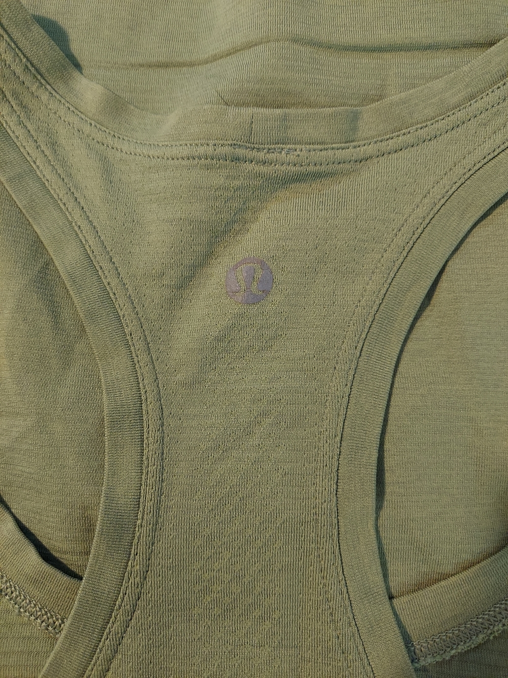 Lululemon Green Swiftly Tech Sleeveless Athletic Running Workout Tank - 6 - Picture 6 of 6